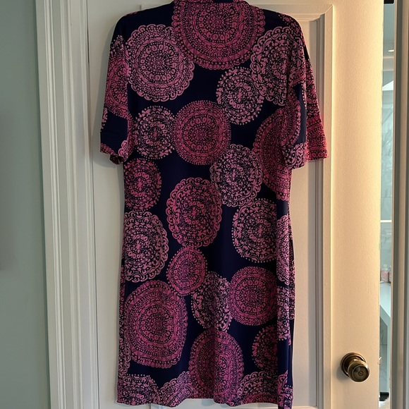 Tori Richard jersey printed dress with pockets, xl - Picture 6 of 7